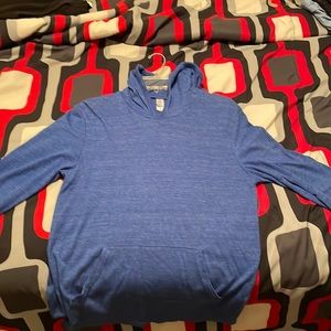 Blue Medium Hoodie. really smooth material